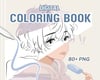 Coloring Book PNG