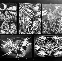 Image 1 of Bit Occult Risograph Prints