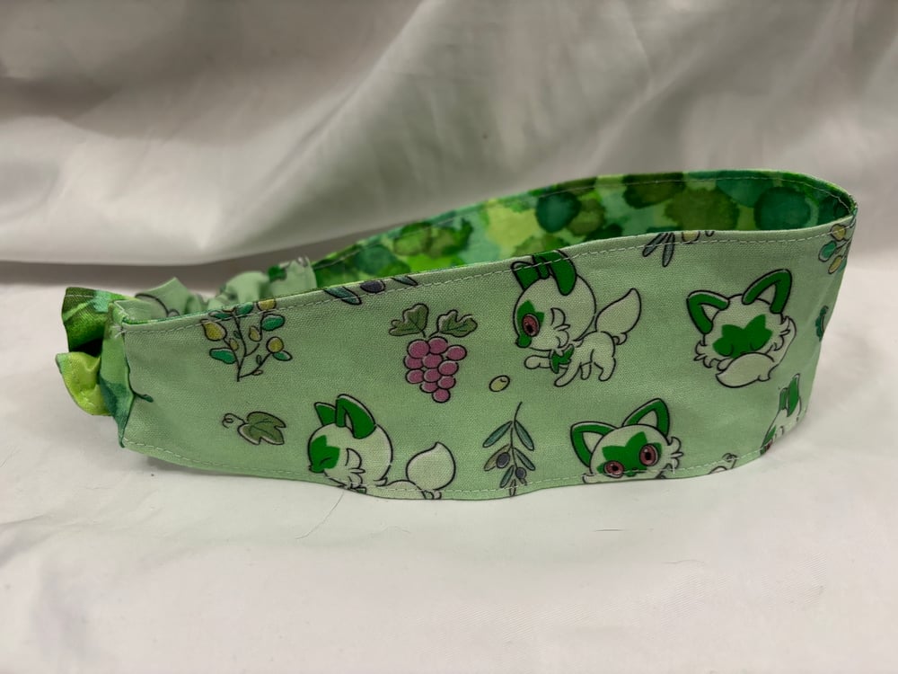 Image of Grass Cat Reversible Headband