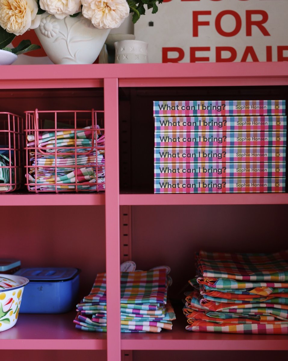 What Can I Bring Gingham napkins Local is Lovely