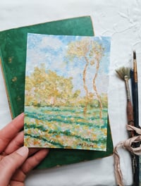 Image 1 of Springtime Landscape, Giverny, Monet -Original Master Copy