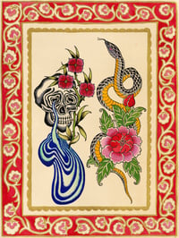 Ornate flash sheet