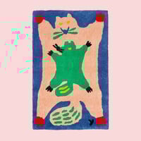 MEDIUM RUG - FLYING SQUIRRELS