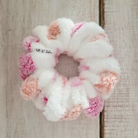 Image 1 of Heart Fleece Scrunchie