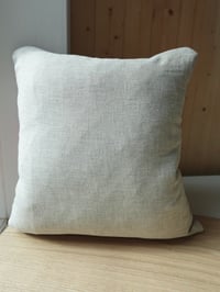 Image 3 of Welsh Rose Woven Wool Cushion- Square