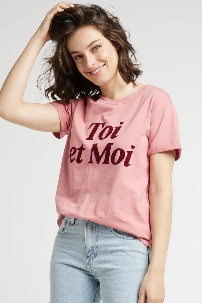 Image of Camiseta Idylle Rosa