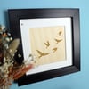 Swallows - Engraved Woodcut Artwork