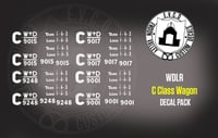 WDLR C Class Wagon decal pack