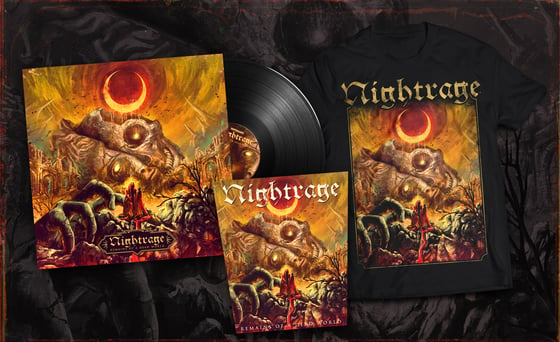 Image of Pre-order: Nightrage - Remains Of A Dead World (Limited Yellow Bay Area Bundle)