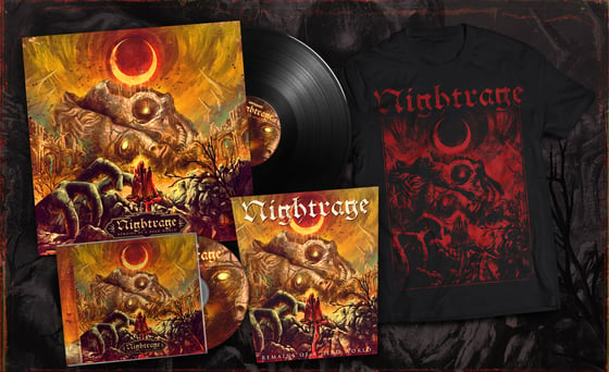 Image of Pre-order: Nightrage - Remains Of A Dead World (Limited The Red Gothenburg Sound Bundle)