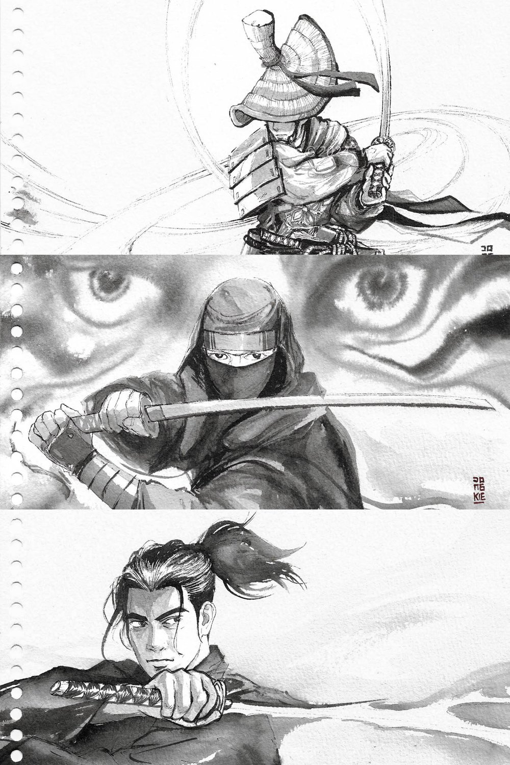 Samurai Sketchbook No. 4