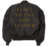 Image 2 of Peace to the God Sector | Embroidered Bomber Jacket | Limited Availability