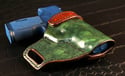 Sig 365XL Green, Black, and Brown camo avenger style holster.