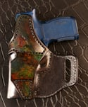 Sig 365 XL Urban Sands camo and Rat dyed camo avenger style holster.