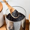 Glass Jar With Wooden Spoon And Lid For Moisture-proof  