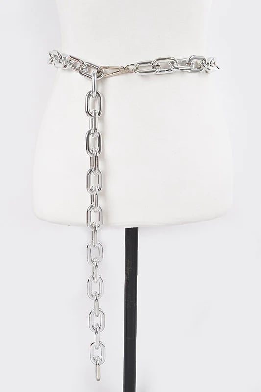 Image of 3PACK Oversized Plus Size Chain Belt