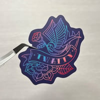 Image 1 of Tattoo-inspired "Twatty" sticker