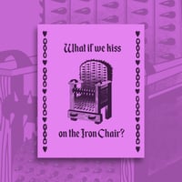 Image 1 of PRE ORDER - IRON CHAIR - 20x25