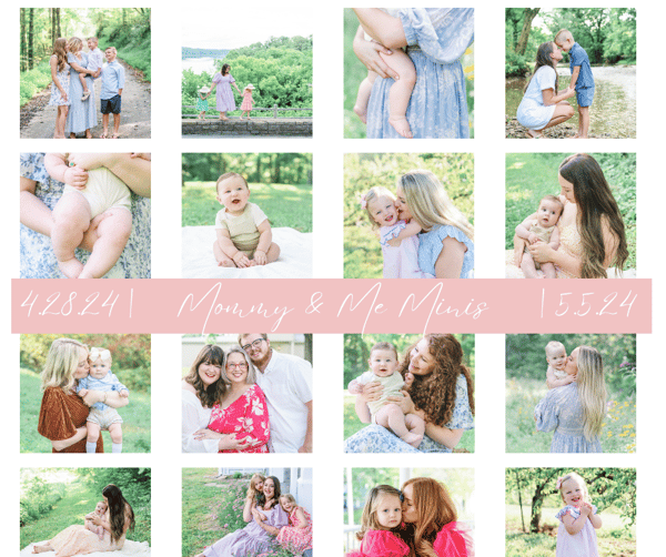 Image of Mommy & Me Minis | 4.28.24