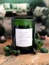 Recycled Glass - Cucumber Melon Soy Wax Candle