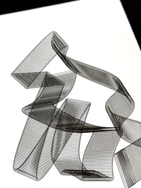 Image 2 of Ribbon — 5x7" pen plot