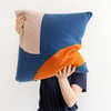 Cotton Knit Abstract Cushion Cover 