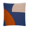 Cotton Knit Abstract Cushion Cover 