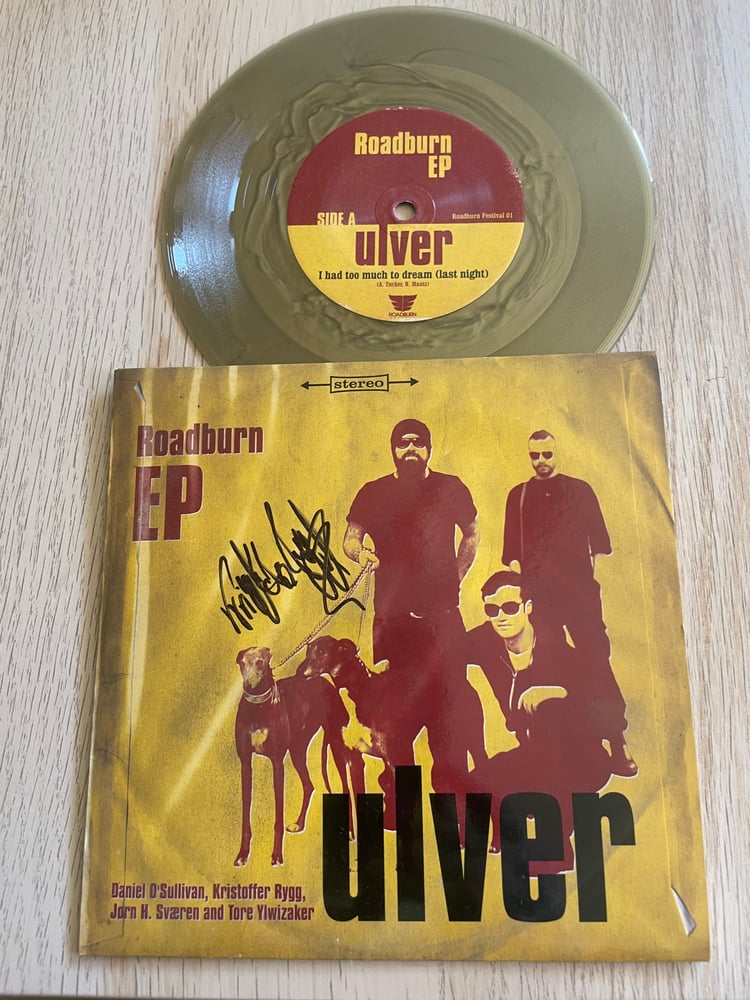 Image of Ulver 7’’ single Gold sign Garm!!