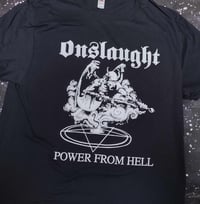 Onslaught power from hell T-SHIRT