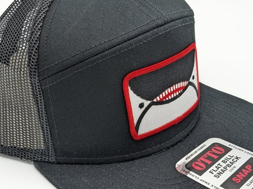 Image of Orca Face Mesh Back Snapback Hat