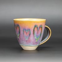 Image 1 of Soft Rainbow Melting Hearts - Large Mug