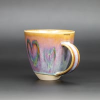 Image 3 of Soft Rainbow Melting Hearts - Large Mug