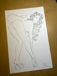 Image 2 of SKINNY LEGS AND ALL Original sketch