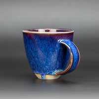 Image 3 of Blue Flambé - Large Mug