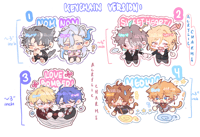 [KEYCHAINS] Acrylic Genshin / Honkai Charms