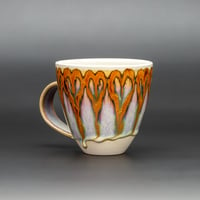 Image 1 of Sepia Rainbow Melting Hearts - Tall Mug