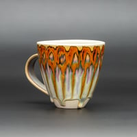 Image 3 of Sepia Rainbow Hoops - Tall Mug