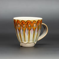 Image 2 of Sepia Rainbow Hoops - Tall Mug