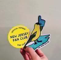 Image 1 of New Jersey Fan Club Stickers