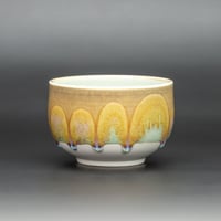 Image 2 of Sepia/Sage Arches - Teabowl