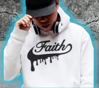 Image 1 of Faith / White hoodie