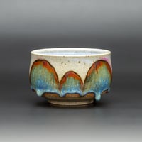 Image 1 of Blue/Rainbow Arches - Teabowl