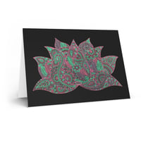 Lotus Hand Drawn Greeting Card