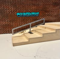 Image 3 of BRR 5 Stair - Gap to Rail - Square
