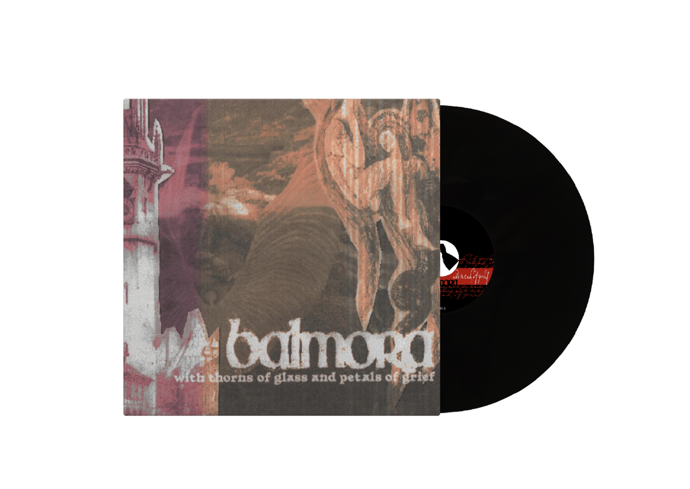 Balmora- With Thorns of Glass and Petals of Grief black vinyl | Ephyra