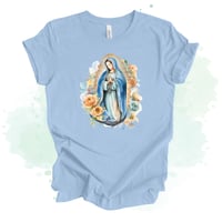 Our Lady of Guadalupe Blue Shirt