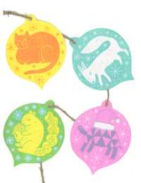 Image of Holiday Animals Garland Kit