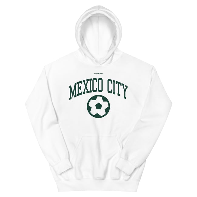 Mexico City White HOODIE 