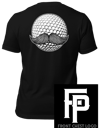 Mustache Golf Ball Unisex t-shirt