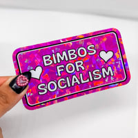 Image 1 of Bimbo Holographic Sticker